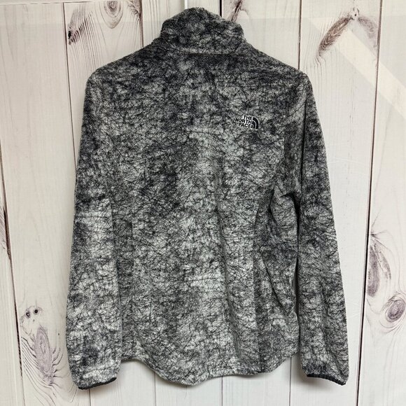 The North Face Osito Fleece Jacket Women’s Medium Gray Ice-Dye EUC - Picture 3 of 10